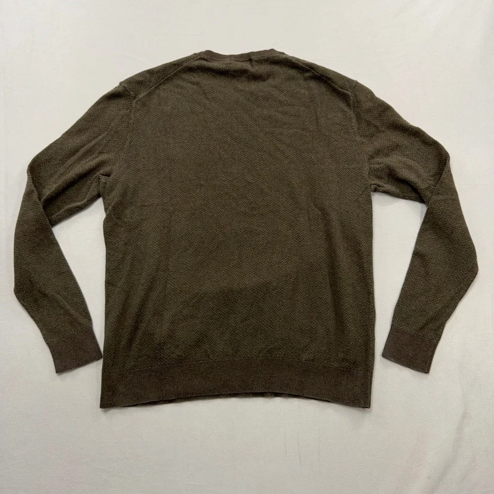 Polo Ralph Lauren Sweater Pima Cotton Crewneck Textured Mens S (2 Lot)